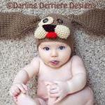 Baby Puppy Hat and Diaper Cover Cro..