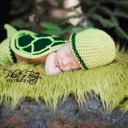 Turtle Shell, Hat, and Diaper Cover Crochet Pattern