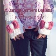 PDF Fingerless Glove PATTERN ONLY for Toddler-Adult