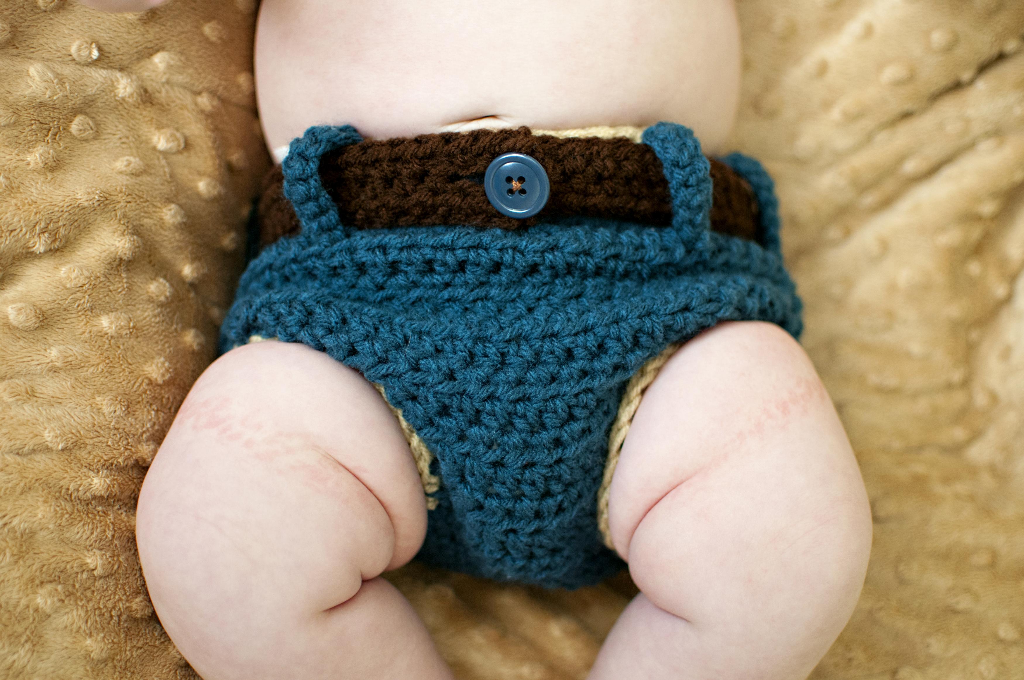 Denim Diaper Cover Crochet Pattern on Luulla